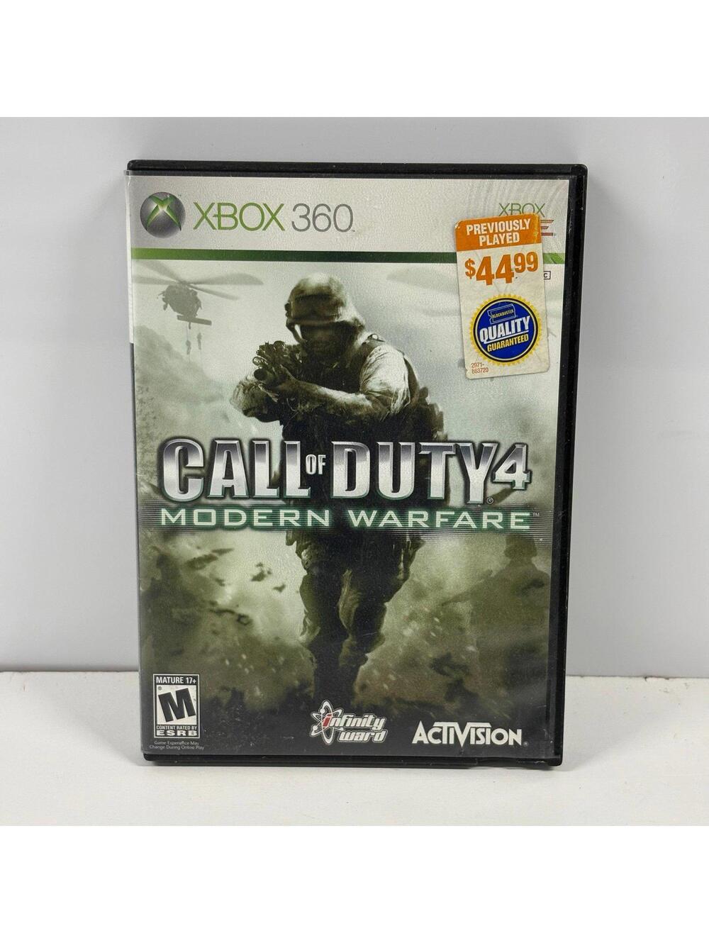 XBOX 360 Call of Duty Modern Warfare